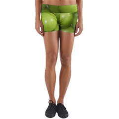 Apples 4 Yoga Shorts by trendistuff