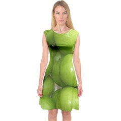 Apples 4 Capsleeve Midi Dress by trendistuff