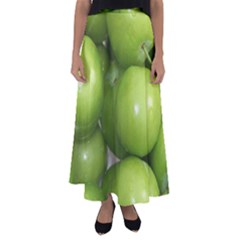 Apples 4 Flared Maxi Skirt by trendistuff