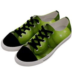 Apples 4 Men s Low Top Canvas Sneakers by trendistuff