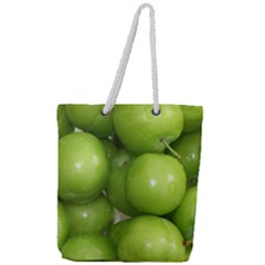 Apples 4 Full Print Rope Handle Tote (large) by trendistuff