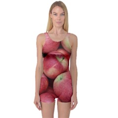 Apples 5 One Piece Boyleg Swimsuit by trendistuff