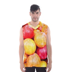 Apricots 1 Men s Basketball Tank Top by trendistuff