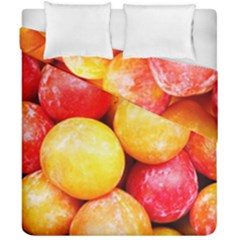 Apricots 1 Duvet Cover Double Side (california King Size) by trendistuff