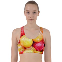 Apricots 1 Back Weave Sports Bra by trendistuff