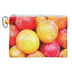 Apricots 1 Canvas Cosmetic Bag (xl) by trendistuff