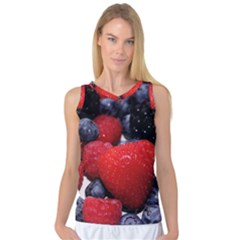 Berries 1 Women s Basketball Tank Top by trendistuff