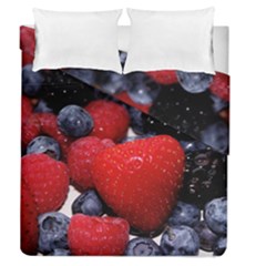 Berries 1 Duvet Cover Double Side (queen Size) by trendistuff