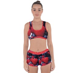 Berries 1 Racerback Boyleg Bikini Set by trendistuff