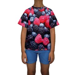 Berries 2 Kids  Short Sleeve Swimwear by trendistuff