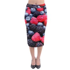 Berries 2 Midi Pencil Skirt by trendistuff