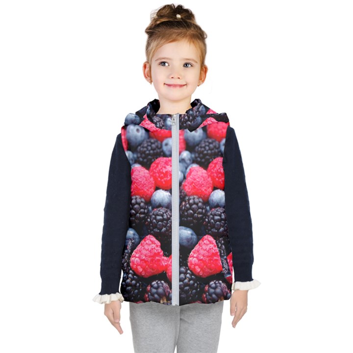 BERRIES 2 Kid s Hooded Puffer Vest