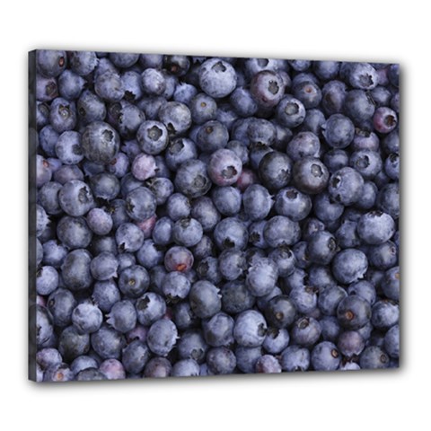 Blueberries 3 Canvas 24  X 20  by trendistuff