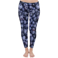 Blueberries 3 Classic Winter Leggings by trendistuff