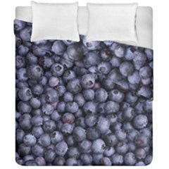 Blueberries 3 Duvet Cover Double Side (california King Size) by trendistuff