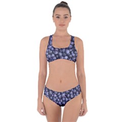 Blueberries 3 Criss Cross Bikini Set by trendistuff