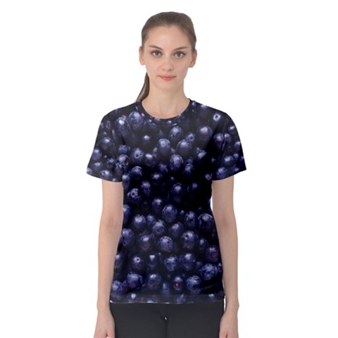 Blueberries 4 Women s Sport Mesh Tee by trendistuff