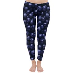 Blueberries 4 Classic Winter Leggings by trendistuff