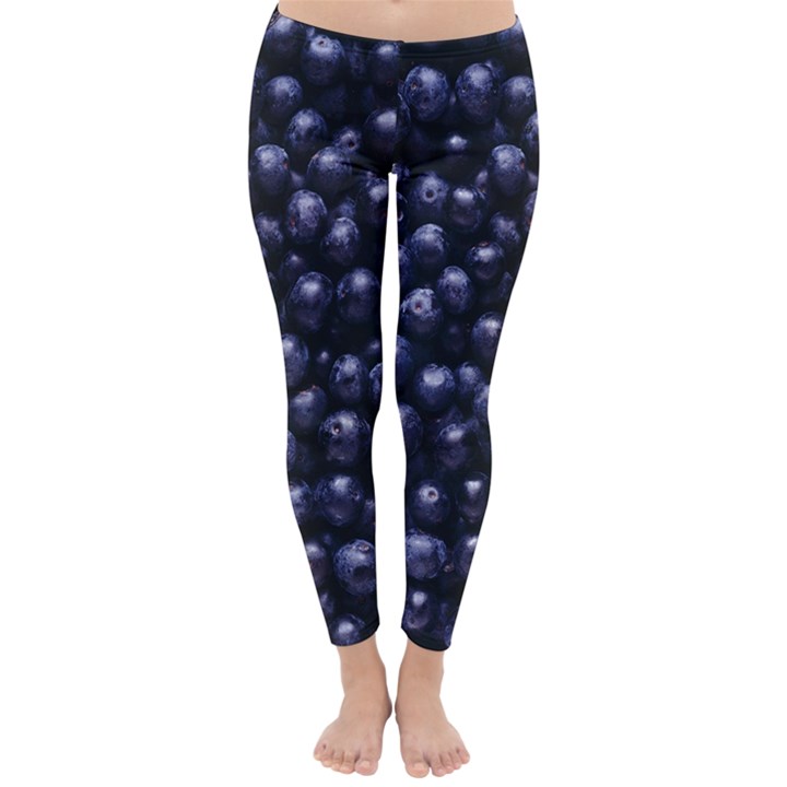 BLUEBERRIES 4 Classic Winter Leggings