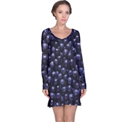 Blueberries 4 Long Sleeve Nightdress by trendistuff