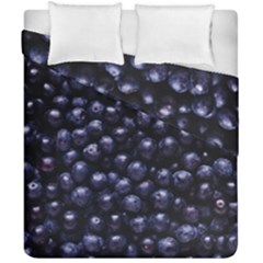 Blueberries 4 Duvet Cover Double Side (california King Size) by trendistuff