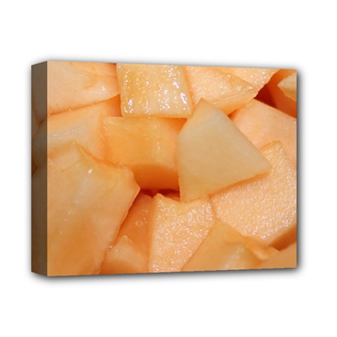 Cantaloupe Deluxe Canvas 14  X 11  by trendistuff