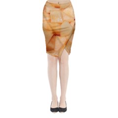 Cantaloupe Midi Wrap Pencil Skirt by trendistuff