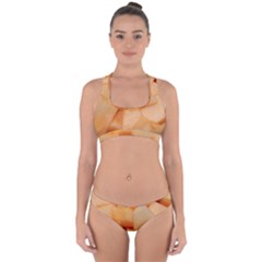 Cantaloupe Cross Back Hipster Bikini Set by trendistuff