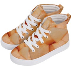 Cantaloupe Kid s Hi-top Skate Sneakers by trendistuff