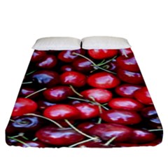 Cherries 1 Fitted Sheet (king Size) by trendistuff