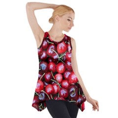 Cherries 1 Side Drop Tank Tunic by trendistuff