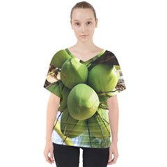 Coconuts 1 V-neck Dolman Drape Top by trendistuff