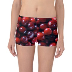 Cranberries 1 Reversible Boyleg Bikini Bottoms by trendistuff