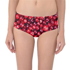 Cranberries 2 Mid-waist Bikini Bottoms by trendistuff