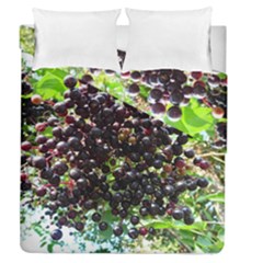 Elderberries Duvet Cover Double Side (queen Size) by trendistuff