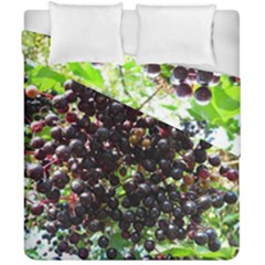 Elderberries Duvet Cover Double Side (california King Size) by trendistuff