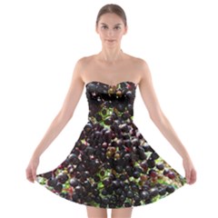 Elderberries Strapless Bra Top Dress by trendistuff