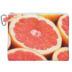 Grapefruit 1 Canvas Cosmetic Bag (xxl) by trendistuff