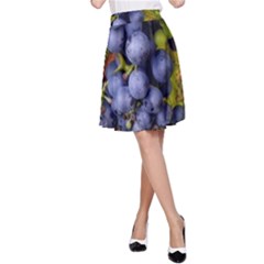 Grapes 1 A-line Skirt by trendistuff