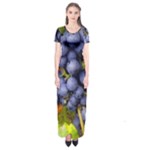 GRAPES 1 Short Sleeve Maxi Dress