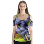 GRAPES 1 Butterfly Sleeve Cutout Tee 