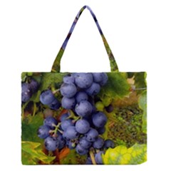 Grapes 1 Zipper Medium Tote Bag by trendistuff