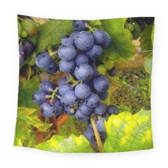 Grapes 1 Square Tapestry (large) by trendistuff