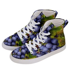 Grapes 1 Women s Hi-top Skate Sneakers by trendistuff