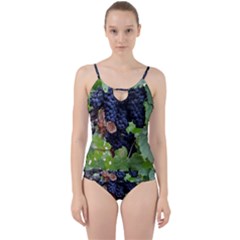 Grapes 3 Cut Out Top Tankini Set by trendistuff