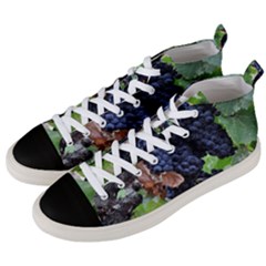 Grapes 3 Men s Mid-top Canvas Sneakers by trendistuff