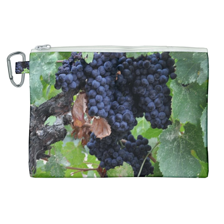 GRAPES 3 Canvas Cosmetic Bag (XL)