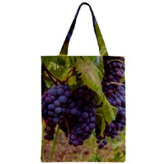 Grapes 4 Zipper Classic Tote Bag by trendistuff