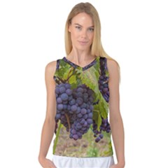 Grapes 4 Women s Basketball Tank Top by trendistuff