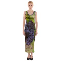 Grapes 4 Fitted Maxi Dress by trendistuff